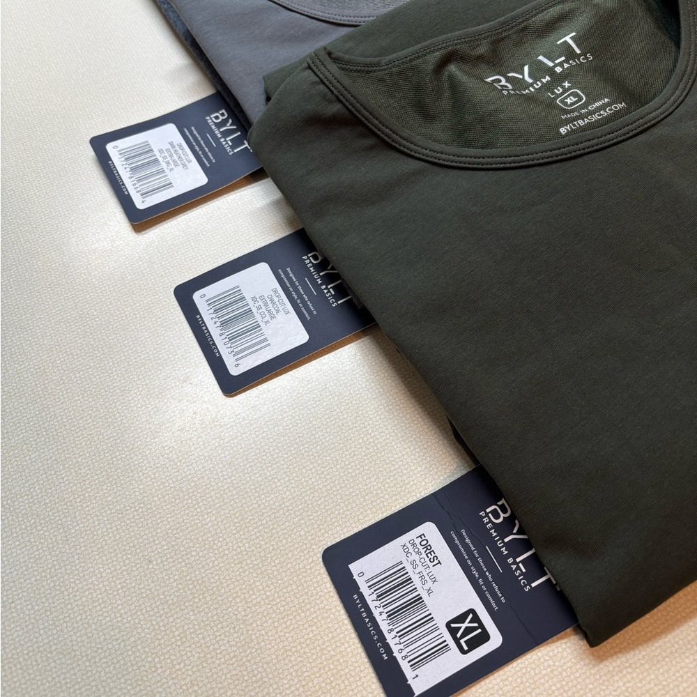 BYLT Premium Basics Lux XL Men’s shirts. Three sold together (NWT attached) - Picture 2 of 5